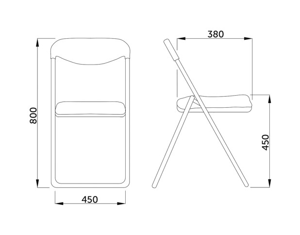 Стул JACK BLACK V-4