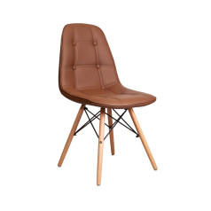 Стул KORD, коричневый/дерево