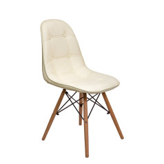 Стул KORD, кремовый/дерево