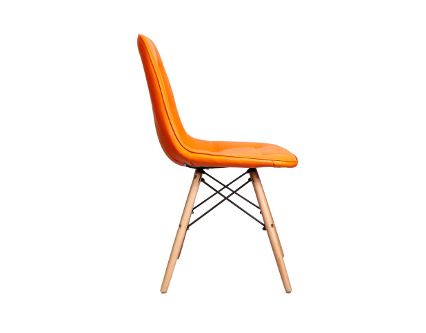 Стул KORD, оранжевый/дерево