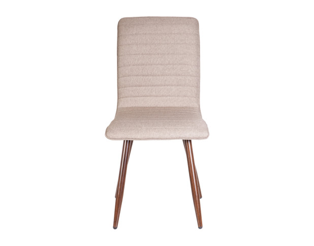Стул MAKO, (бежевый/темный орех)