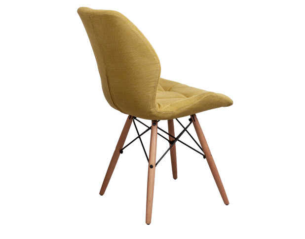 Стул RIO, (бледно-желтый JH09-15/бук)