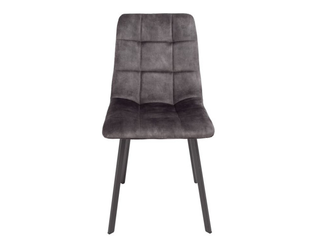 Стул VERMONT VINTAGE, винтажный серый велюр UF912-6/черный