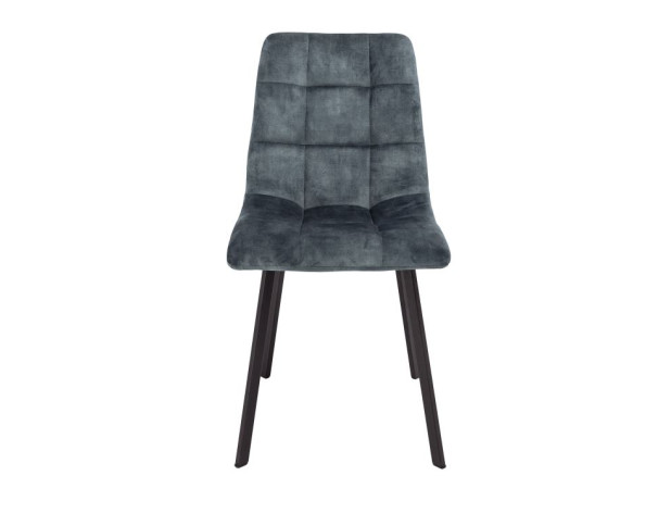 Стул VERMONT VINTAGE, винтажный синий велюр UF912-5/черный