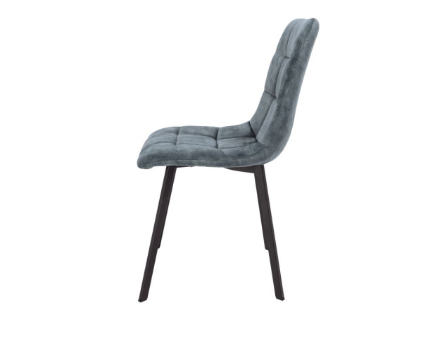 Стул VERMONT VINTAGE, винтажный синий велюр UF912-5/черный
