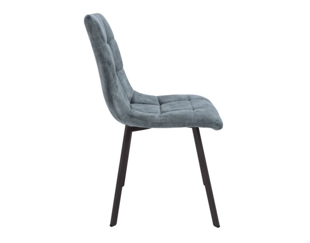 Стул VERMONT VINTAGE, винтажный синий велюр UF912-5/черный