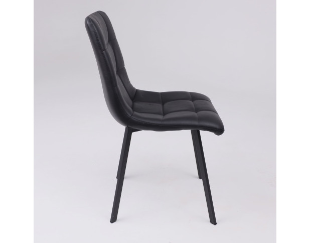 Стул VERMONT, черный эко-кожа R-12/черный