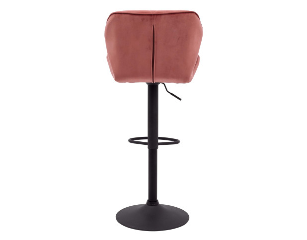 Стул барный BERLIN, (терракотовый велюр HCJ-23/черный)