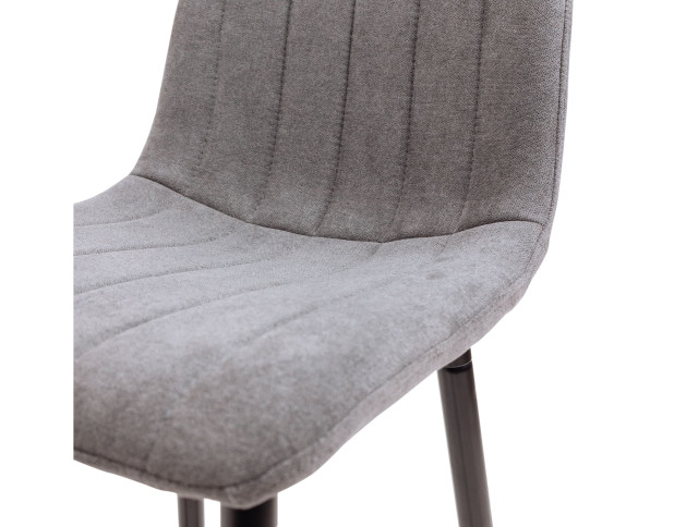 Стул барный LUKA, темно-серый 1701-30/черный