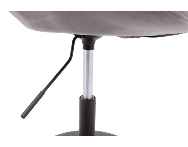 Стул барный PARIS, (темно-серый велюр HCJ-40/черный)